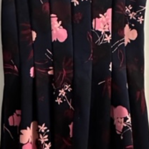 Whimsical Vince Camuto Floral A-Line Dress, Size 14 - Picture 3 of 3